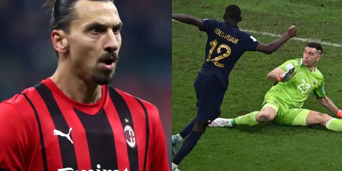 The striker almost ruined the Albiceleste's party at the World Cup in Qatar, but Emiliano Martinez made a historic save