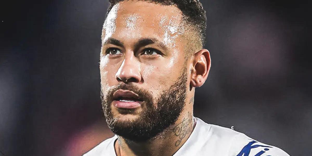 Neymar with Santos FC