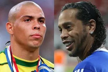 The striker was compared to Ronaldo, but decided to follow the steps from Dinho.