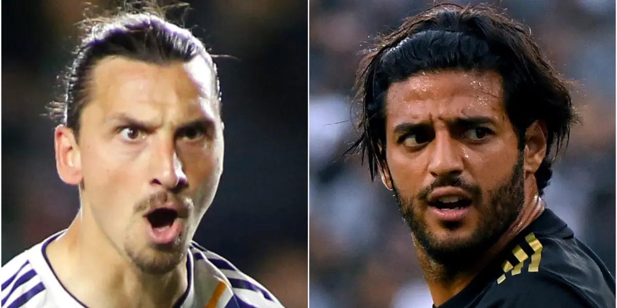 The Swedish attacker defeated the Mexican once again and the MLS gave him this award.