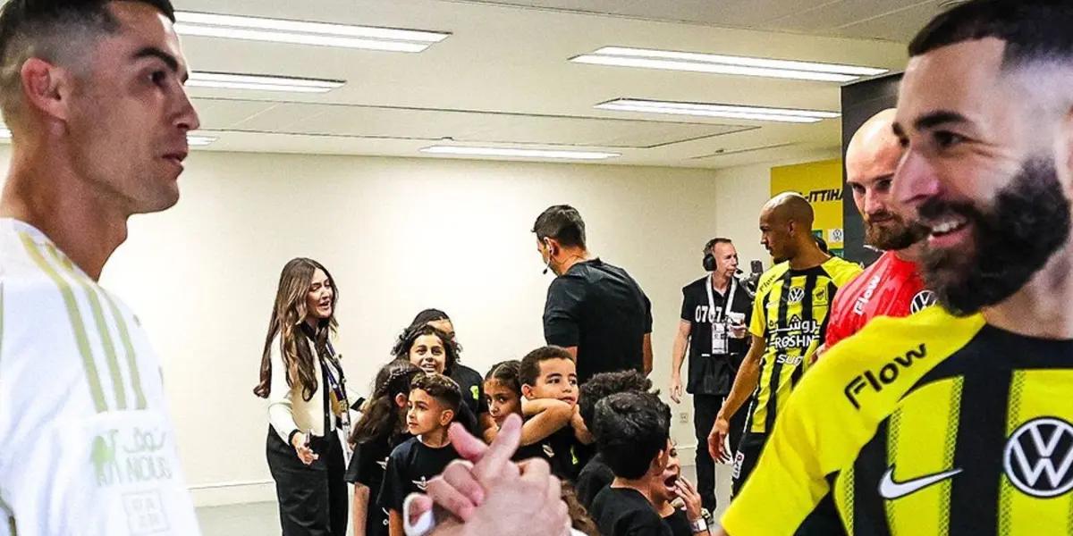 The two world stars were at the center of the scoring match between Al Ittihad and Al Nassr.