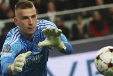 The Ukrainian goalkeeper has not taken advantage of his opportunity with Courtois' injury