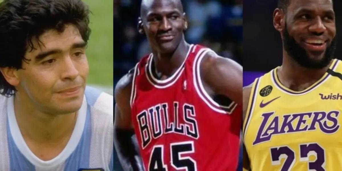 These stars established themselves as GOATs in their sports. But something differentiates Diego Maradona and the two NBA legends from Lionel Messi and CR7.