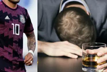 They said he would be Cuauhtémoc Blanco's successor, he would wear the 10 of El Tri, but he won the party and quit the World Cup