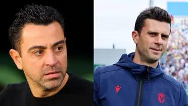 Thiago Motta reacts to Xavi's decision of leaving Barca at the end of the season.