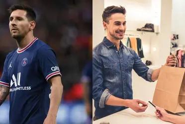 This footballer had great talent but his career didn't work out and now he sells clothes