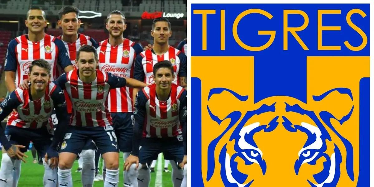 This is the worst news that Chivas receives and that makes the Tigres very happy