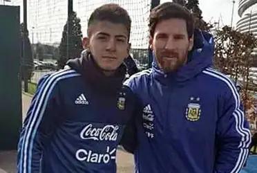 This MLS player fulfilled his dream of playing with Lionel Messi