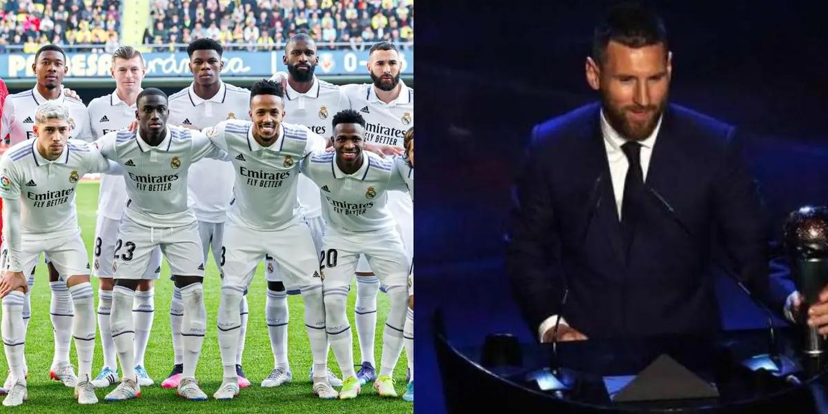 This player was quite sincere in his choice in The Best awards