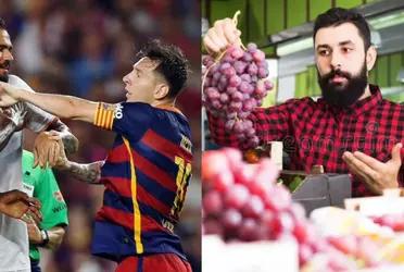 This player went from being one more in Barcelona to now only sell fruit