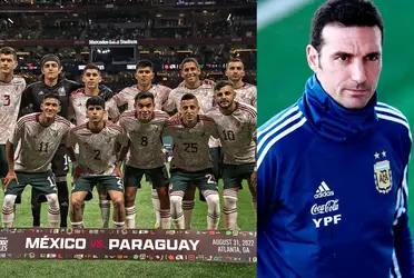 This soccer player refused to defend the colors of Mexico against the Argentine national team.