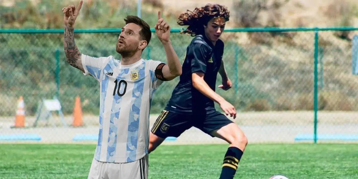 This young soccer player was called up at the same time for the U-15 del Tri and the United States.