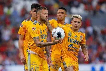 Tigres momentarily took over the lead in the Apertura 2022 Liga Mx tournament.