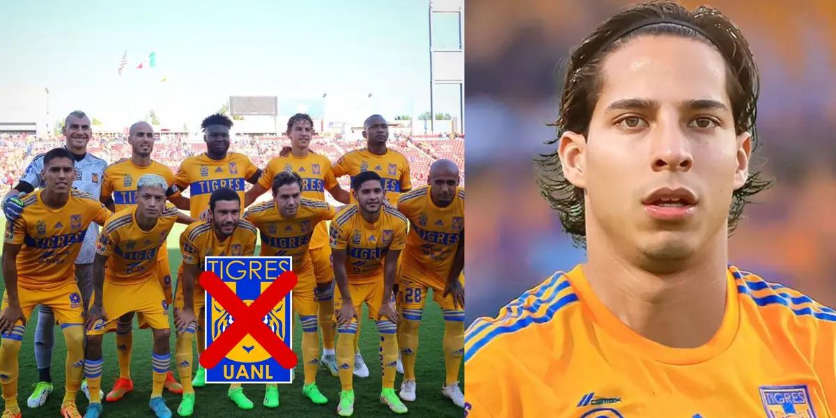 Tigres would have to make room in its squad for the arrival of Diego Lainez