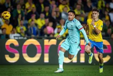 Tigrinho, for whom Barcelona will have to pay 31 million for the transfer and 31 million in variables, made his debut for Barça playing 20 minutes against Las Palmas.