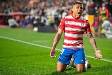 Todavía jugando en el Granada, el venezolano fue buscado por el América el año pasado pero no se incorporó a la azulcrema.