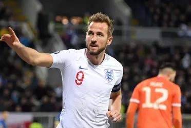Tottenham striker Harry Kane hit a first half hat-trick for England, see how many he has scored for the Three Lions.