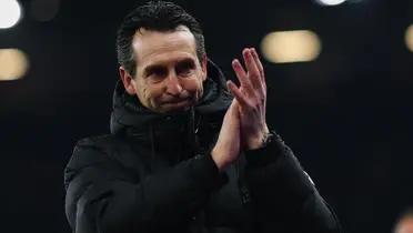 Unai Emery Photo: Aston Villa