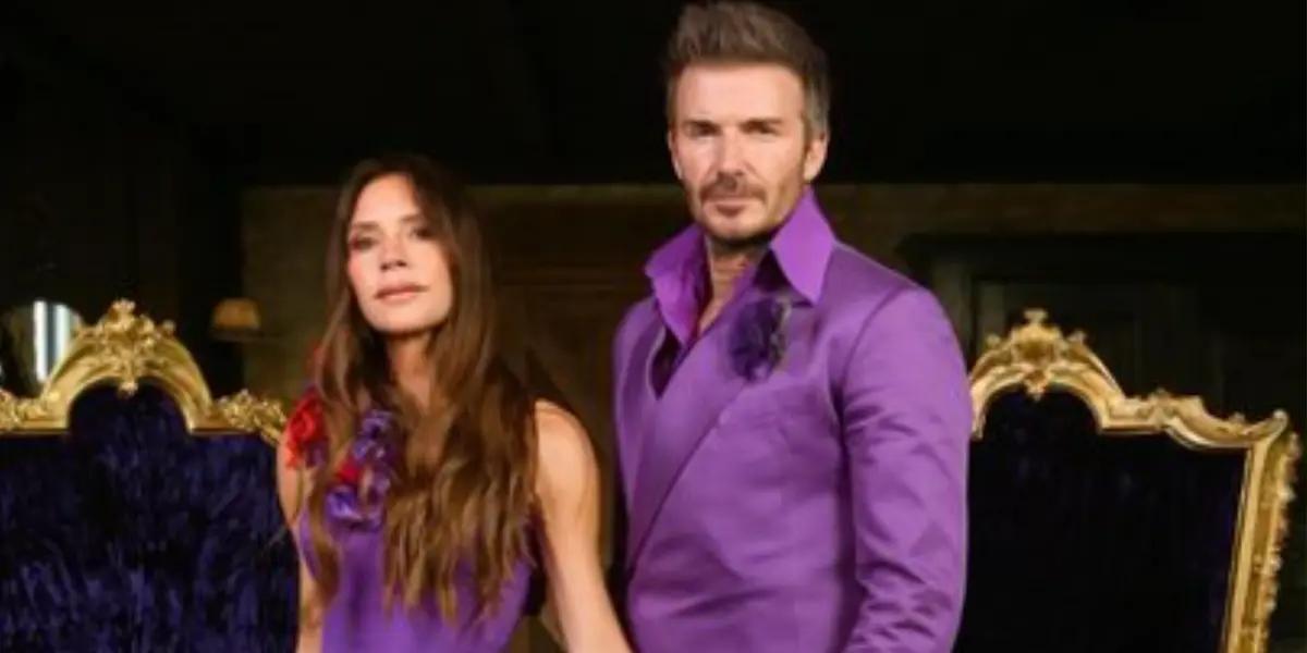 Victoria and David Beckham. Photo: David Beckham networks.