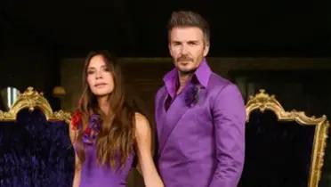 Victoria and David Beckham. Photo: David Beckham networks.