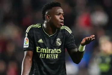 Vinicius has a constant duel in every game played in Spain, now, this is the last thing they are doing with the player