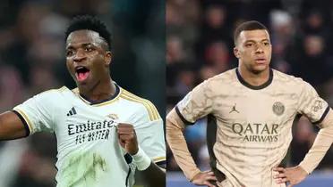 Vinicius Jr and Kylian Mbappe could soon be teammates at Real Madrid.
