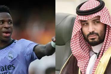 Vinicius Jr earns 20 million at Real Madrid and this salary could be earned in Saudi Arabia