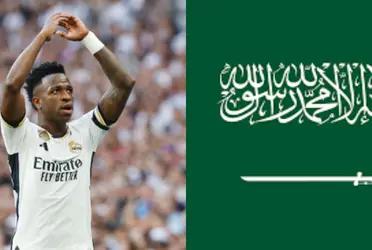 Vinicius Jr is in the sights of the Saudi league despite his recent renewal with Real Madrid.