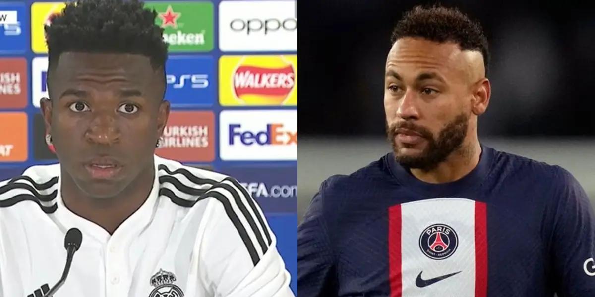 Vinicius would have given Neymar the worst news of all and that is why he is surprising