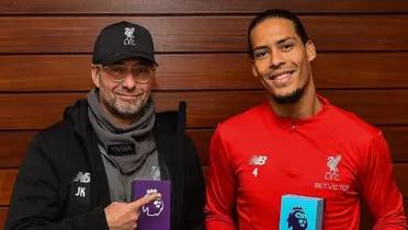 Virgil makes no guarantees about his future at the Reds following Klopp's surprise announcement.