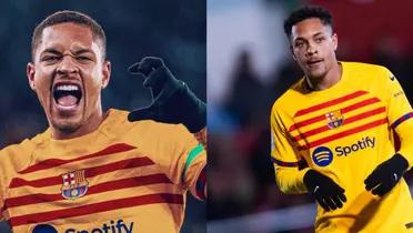 Vitor Roque is on fire with FC Barcelona for the second consecutive encounter