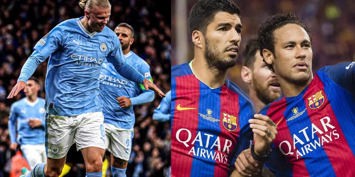 What Haaland did in the Champions League and that already surpasses two great legends