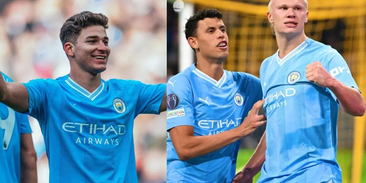 What Julian Alvarez says about Haaland that is surprising