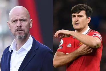 What Ten Hag does that confirms that Maguire must not continue
