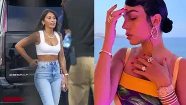 While Antonela wore an outfit worth 6 thousand euros, Georgina's diamond watch