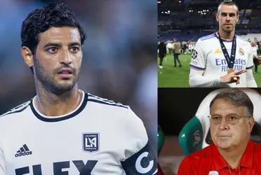 While Gerardo Martino is reluctant to meet with Carlos Vela and convince him to return to El Tri, Gareth Bale and what he thinks about the Mexican.