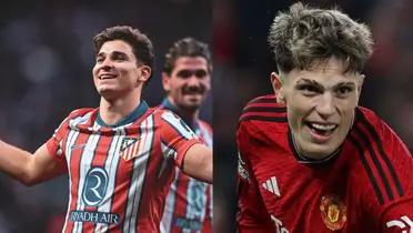While Julian Alvarez is a star at Atletico Madrid, Alejandro Garnacho could arrive as the perfect complement to make an important duo