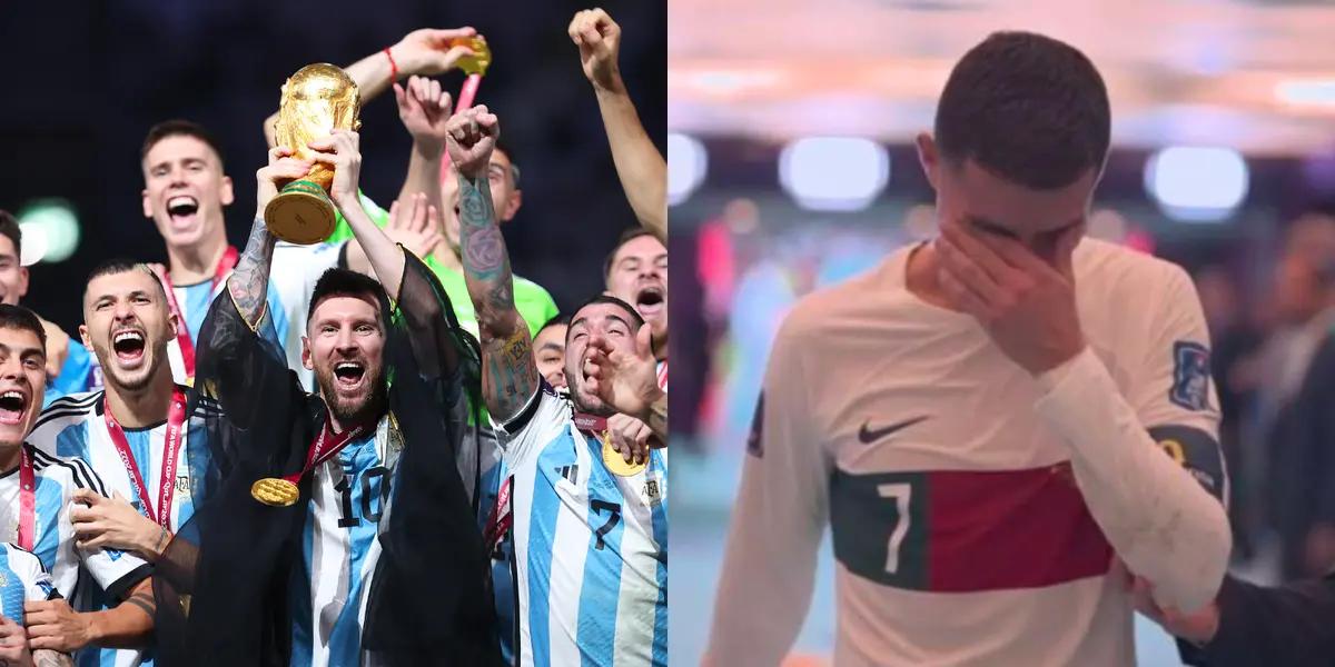 While the Argentine is preparing for a renewal with PSG, what the Portuguese is experiencing even without a team.