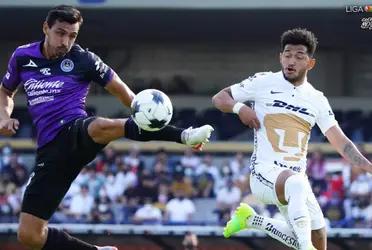 With a goal by Jorge Ruvalcaba and an own goal by "Palermo" Ortiz, Pumas let the victory slip away.