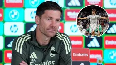Xabi Alonso delighted by Gonzalo Garcia's performance against Betis - Instagram @RealMadrid