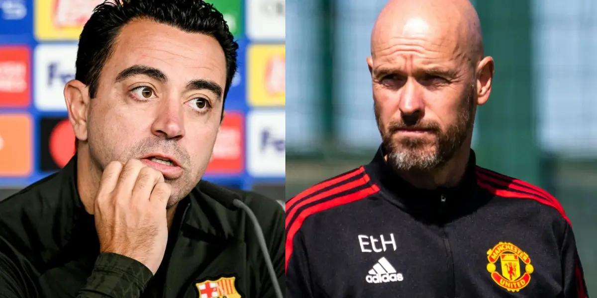 Xavi and Ten Hag have the same objective in 2024
