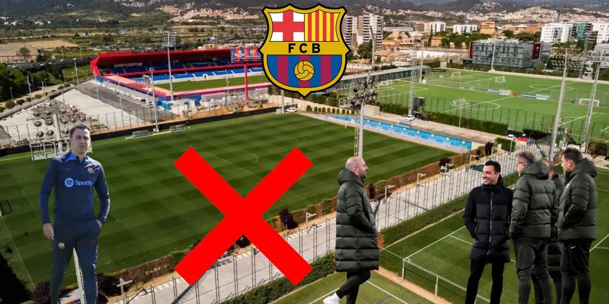 Xavi has been having meetings without his staff members and only with his players.