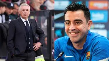 Xavi Hernandez improved Carlo Ancelotti in a concrete aspect of the game.