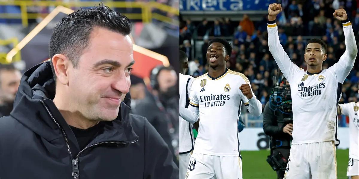 Xavi looks forward to face Real Madrid this Sunday at the Supercopa de España Final.