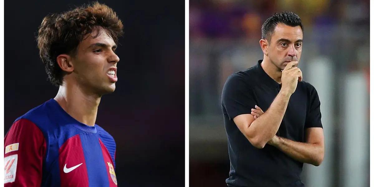 Xavi must plan life without him his on-loan Portuguese star player Joao Felix
