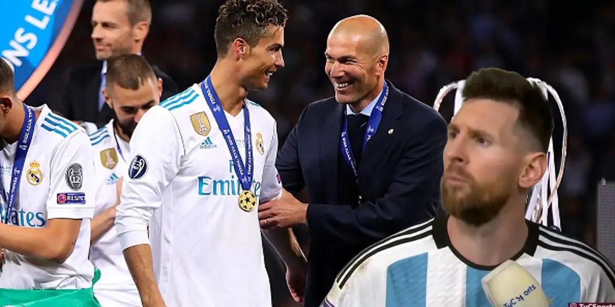 Zidane and Cristiano Ronaldo succeed at Real Madrid