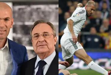 Zinedine Zidane explained why he chose number 5 in Real Madrid.