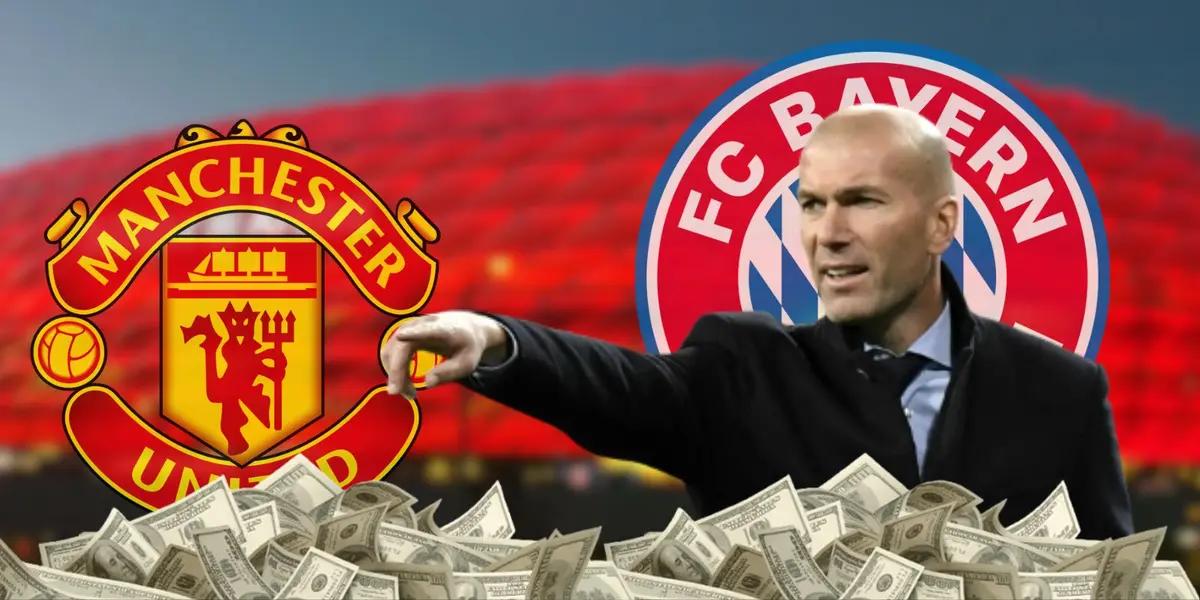 Zinedine Zidane in charge of a Real Madrid match back in 2017