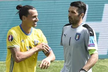 Zlatan Ibrahimovic and Gianluigi Buffon are two of the players with the most history in Seria A and in the world and one of them said he will play much longer than the other.