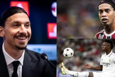 Zlatan Ibrahimovic chose the best player, it's not Ronaldinho or Vinicius
